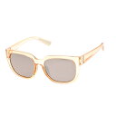 ApCfUC Y TOXEACEFA ANZT[ Alpine Design Square Cat Clear Honey Sunglasses Clear