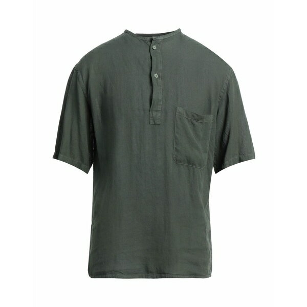 ̵ 塼ᥤ   ȥåץ Shirts Dark green