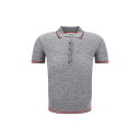 トムブラウン レディース ポロシャツ トップス Polo Shirt Lt grey