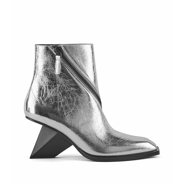 ユナイテッドヌード レディース ブーツ シューズ Womens Rockit Zip Bootie Silver