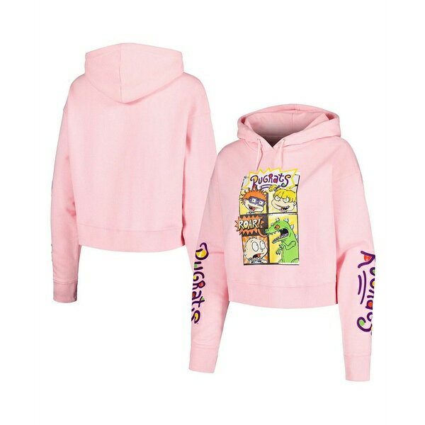 フリーズ マックス メンズ パーカー・スウェットシャツ アウター Men's and Women's Pink Rugrats Comi..