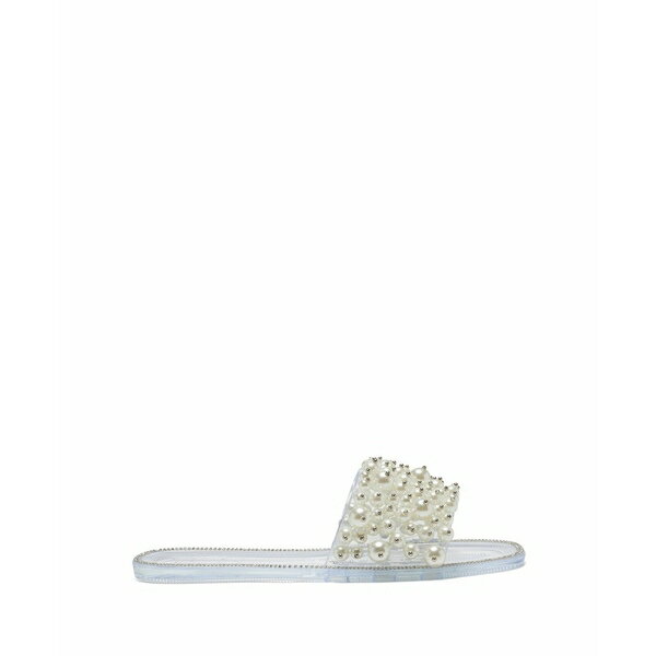 ジェシカシンプソン レディース サンダル シューズ Women's Kassime Translucent Jelly Slide Sandals Pearl