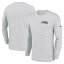 ʥ  T ȥåץ New England Patriots Nike Sideline Velocity Athletic Stack Performance Long Sleeve TShirt White