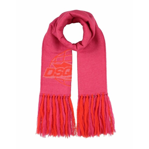 【送料無料】 ディースクエアード レディース マフラー ストール スカーフ アクセサリー Scarves Magenta