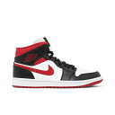 Air Jordan ジョーダン メンズ スニーカー 【Air Jordan 1 Mid 'Black Gym Red'】 サイズ US_9.5(27.5cm)(4)