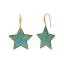 ロバート・リー・モーリス・ソーホー レディース ピアス＆イヤリング アクセサリー Women's Celestial Patina Drop Earrings Green Patina