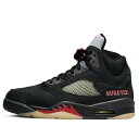Air Jordan ジョーダン レディース スニーカー BLACK/RED 【(WMNS) Air Jordan 5 GORE-TEX 'Off-Noir' DR0092-001】 サイズ US_7(24.0cm)(4)