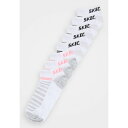 XPb`[Y fB[X C A_[EFA BASIC SNEAKER VENTILATION 8 PACK - Socks - white mix