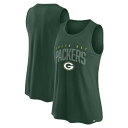 t@ieBNX fB[X TVc gbvX Green Bay Packers Fanatics Branded Women's Classic Rhine Tank Top Green