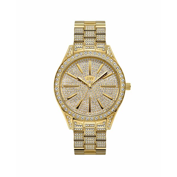 ジェイビーダブリュー レディース 腕時計 アクセサリー Women's Cristal Diamond (1/8 ct.t.w.) 18k Gold Plated Stainless Steel Watch Gold