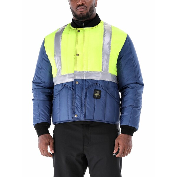 リフリッジウェア メンズ ジャケット＆ブルゾン アウター Men's HiVis Cooler Wear Jacket- High-Visib..