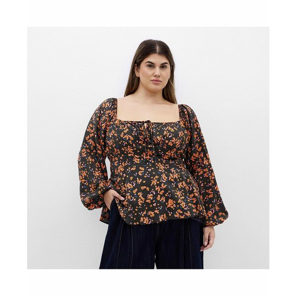 シティーシック レディース カットソー トップス Women's Gigi Long Sleeve Floral Print Top Baby bunch