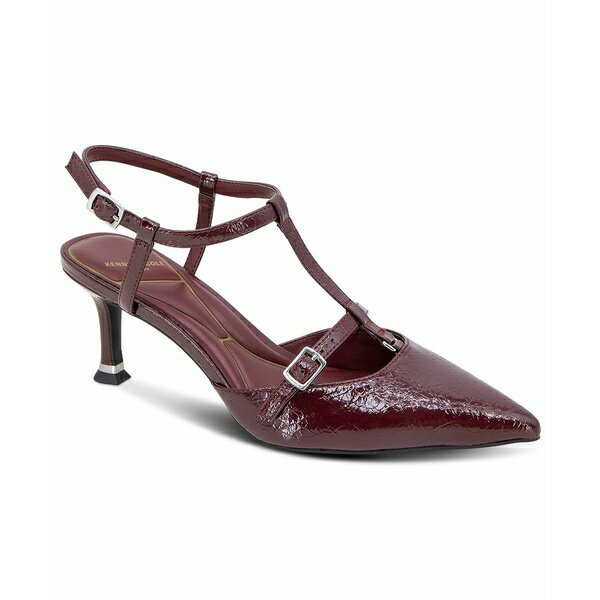 ケネスコール レディース オックスフォード シューズ Women's Urka T-Strap Pumps Cabernet