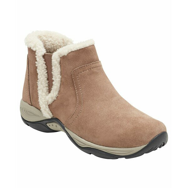 イージースピリット レディース ブーツ シューズ Women's Eastin SOEASY Cozy Suede Walking Booties T..