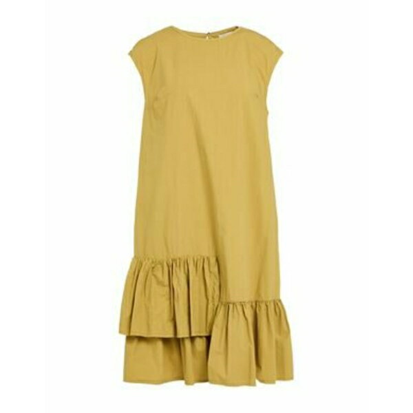 【送料無料】 アレッシアサンティ レディース ワンピース トップス Mini dresses Yellow