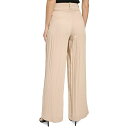 ダナ キャラン ニューヨーク レディース カジュアルパンツ ボトムス Women 039 s Drapey Organza Belted Wide-Leg Pants Sandalwood