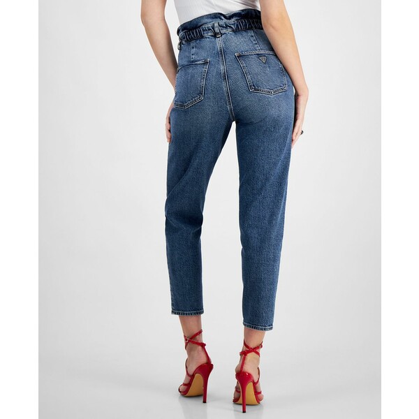 ゲス レディース デニムパンツ ボトムス Women 039 s Nellie Paperbag-Waist Ankle Jeans BLUE MARKET