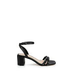 ジュウェルダグレイミシュカ レディース オックスフォード シューズ Women's Honor Block Heel Evening Sandals Black Satin