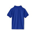 ランズエンド メンズ ポロシャツ トップス Men's School Uniform Short Sleeve Rapid Dry Polo Shirt Cob...