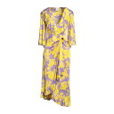 【送料無料】 ヴェトモン レディース ワンピース トップス Midi dresses Yellow