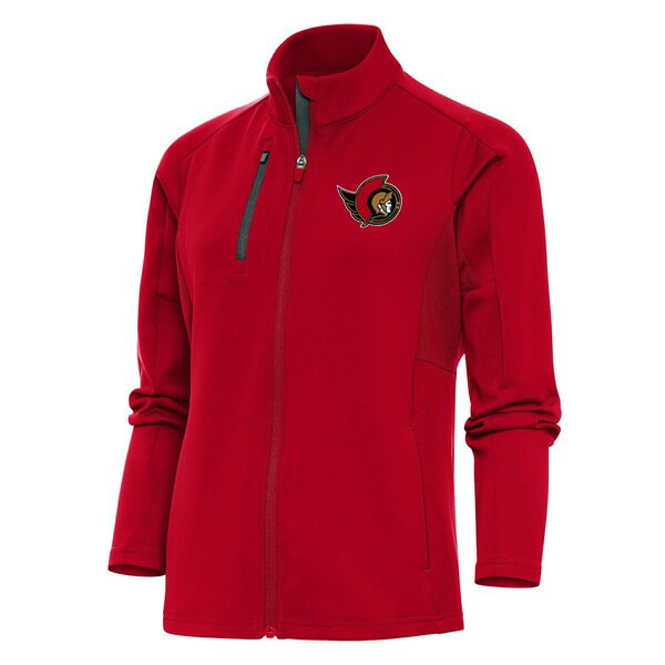 ƥ ǥ 㥱åȡ֥륾  Ottawa Senators Antigua Women's Team Logo Generation FullZip Jacket Red