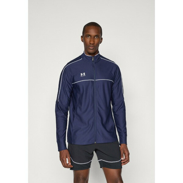 アンダーアーマー メンズ アウター ジャケット＆ブルゾン midnight navy/white/dark blue 全商品無料サイズ交換 アンダーアーマー メンズ ジャケット＆ブルゾン アウター CHALLENGER - Training jacket - midnight navy/white