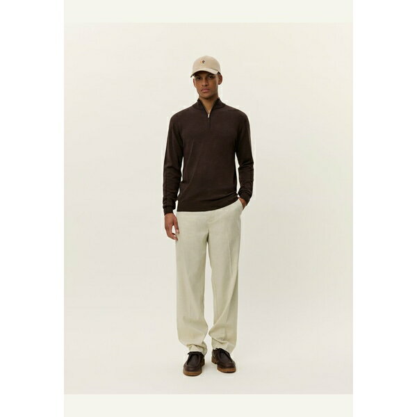 ■トップスサイズ 単位(cm) USサイズ｜胸囲(cm) XS(32-34in)｜84 S(34-36in)｜88 M(36-38in)｜94 L(38-40in)｜100 XL(42-44in)｜106 ■ブランド Les Deux (レ ドゥ)■商品名 GREYSON HALF-ZIP SEASONAL - Long sleeved top - delicioso■素材 100% polyester■モデル着用サイズ ■こちらの商品は米国・ヨーロッパからお取り寄せ商品となりますので、 お届けまで10〜14日前後お時間頂いております。 ■各ブランド・商品・デザインによって大きな差異がある場合がございます。 ■あくまで平均的なサイズ表ですので、「参考」としてご利用ください。 ■店内全品【送料無料】です！（※沖縄・離島は別途送料3,240円がかかります）