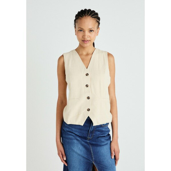 ڥڥ ǥ 㥱åȡ֥륾  STELLA - Suit waistcoat - light beige