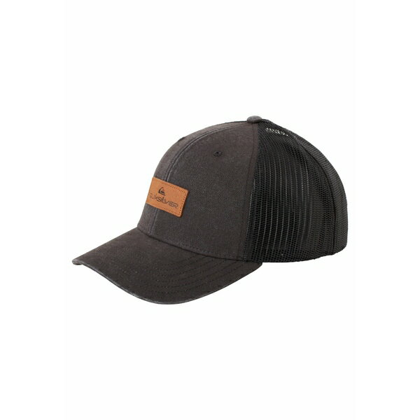 クイックシルバー メンズ 帽子 アクセサリー DOWN THE HATCH - TRUCKER - Cap - black
