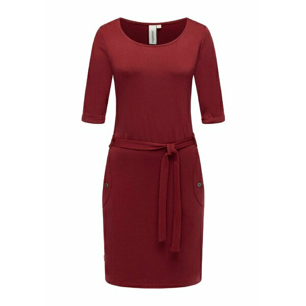 ラグウェア レディース ワンピース トップス KENISHA - Jersey dress - wine red