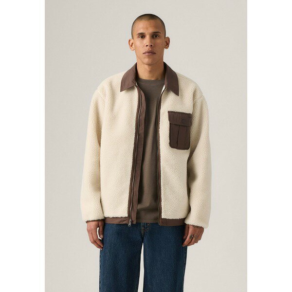 リーバイス メンズ ジャケット＆ブルゾン アウター JOONIE - Fleece jacket - oatmeal
