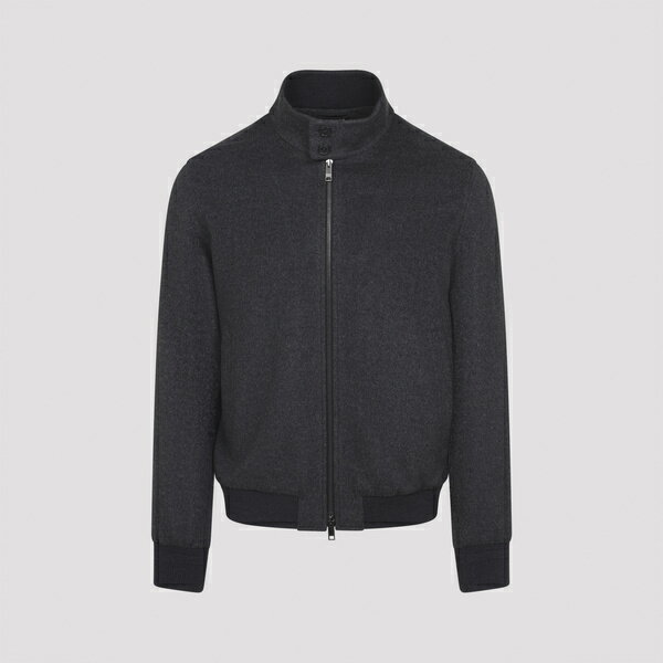 ゼニア メンズ ジャケット&ブルゾン アウター Oasi Elements Jacket Grigio Scuro Unito