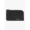 ダナ キャラン ニューヨーク レディース 財布 アクセサリー BRYANT ZIP CARD HOLDER - Wallet - blk/gold