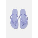 ハワイアナス ハワイアナス レディース サンダル シューズ SLIM FLATFORM - T-bar sandals - lilac breeze