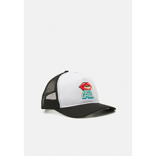 サンタクルーズ レディース 帽子 アクセサリー JOHNSON DANGER ZONE UNISEX - Cap - white/black