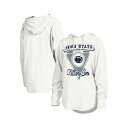 プレスボックス レディース パーカー・スウェットシャツ アウター Women's White Penn State Nittany Lions San Bruno Hoodie Long Sleeve T-Shirt White