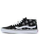 Vans バンズ メンズ スニーカー 【Vans SK8-Mid Logo 'Black White' VN0A391F2C7】 サイズ US_M_3.5(4)