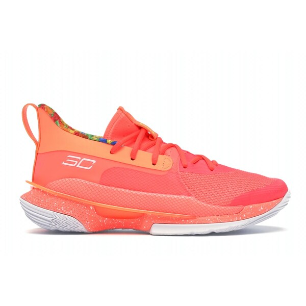 Under Armour アンダーアーマー メンズ スニーカー 【Under Armour Curry 7】 サイズ US_11.5(29.5cm) Sour Patch Kids Peach