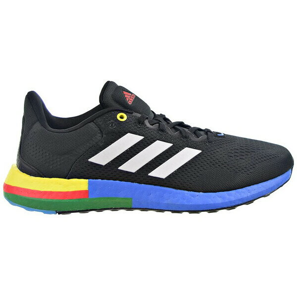 adidas アディダス メンズ スニーカー 【adidas Pureboost 21 Black Blue Green Yellow Red】 サイズ US_9(27.0cm) Core Black/Cloud W..
