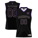 ゲームデイグレーツ メンズ ユニフォーム トップス Washington Huskies GameDay Greats Unisex Lightweight NIL PickAPlayer Basketball Jersey Black