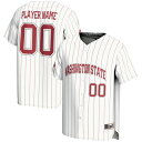 ゲームデイグレーツ メンズ ユニフォーム トップス Washington State Cougars GameDay Greats NIL PickAPlayer Lightweight Baseball Jersey White