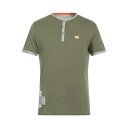 【送料無料】 イエスズィーバイエッセンツァ メンズ Tシャツ トップス T-shirts Military green