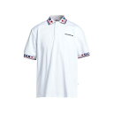 ジーシーディーエス メンズ ポロシャツ トップス Polo shirts White