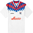 アディダス メンズ Tシャツ トップス Adidas Olympique Lyonnais OG 95-96 Jersey White