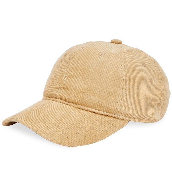 カーハート メンズ 帽子 アクセサリー Carhartt WIP Harlem Corduroy Cap Neutrals