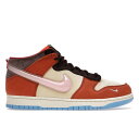 Nike ナイキ メンズ スニーカー 【Nike Dunk Mid Social Status Free Lunch Chocolate Milk】 サイズ US_5(23.0cm) Dark Curry/Tan-Shy Pink-University Blue