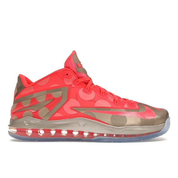 Nike ナイキ メンズ スニーカー 【Nike LeBron 11 Low Maison Polka Dots】 サイズ US_11(29.0cm) Metallic Zinc/Hyper Punch-Ice