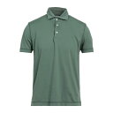 DELLA CIANA デラ・チアーナ ポロシャツ トップス メンズ Polo shirts Dark green