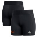 アディダス レディース カジュアルパンツ ボトムス ULM Warhawks adidas Women 039 s Alphaskin Tight Shorts Black