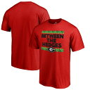 ファナティクス メンズ Tシャツ トップス Georgia Bulldogs Fanatics Branded Hometown Collection Between the Hedges TShirt Red